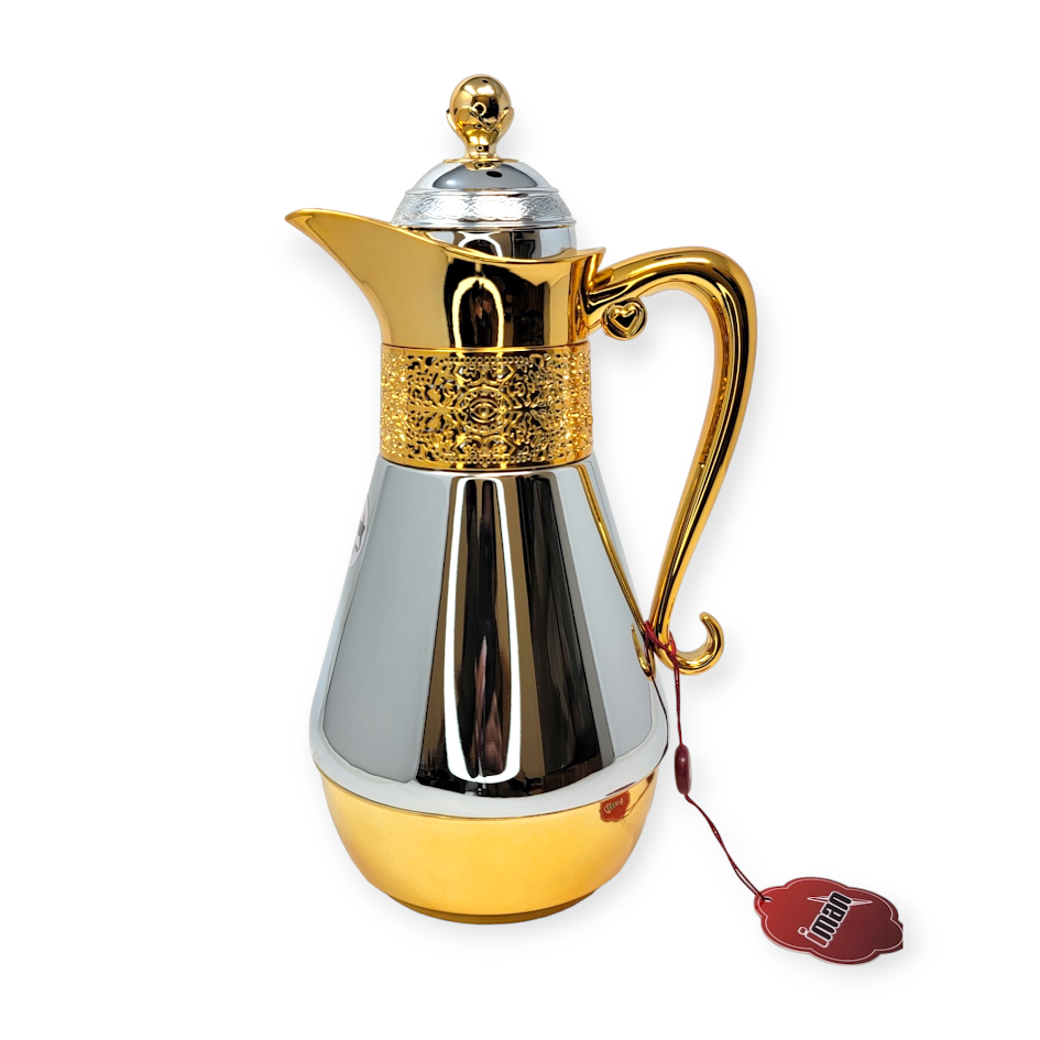 Fancy Silver/Gold Flask