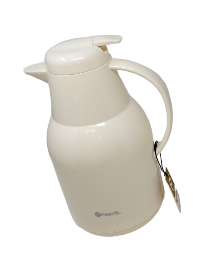Everyday White Thermos – Sleek, Light, Durable
