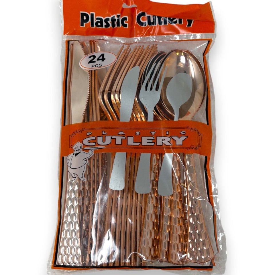 Plastic Cutlery - 24pcs