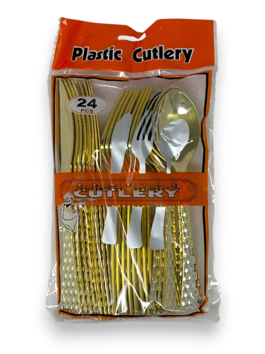 Plastic Cutlery - 24pcs