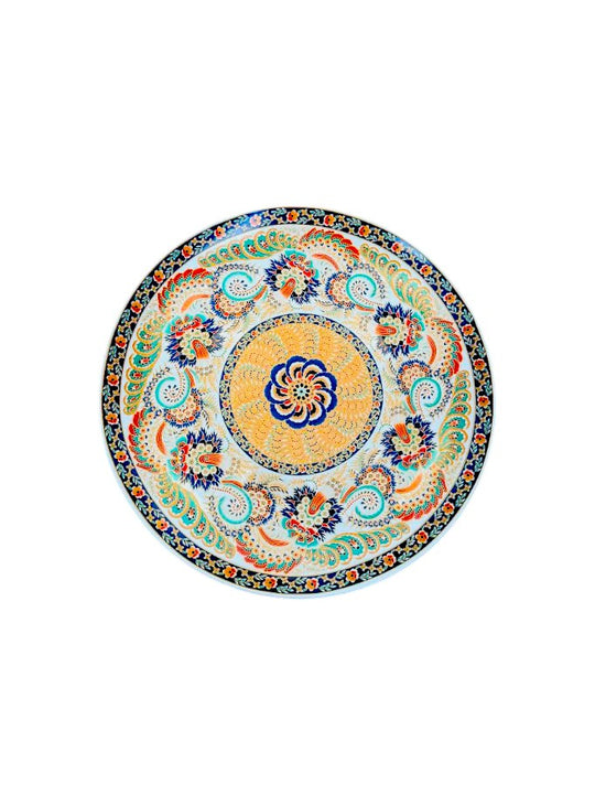 Traditional East Asia Patchwork Serving Platter